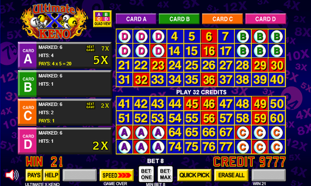 Ultimate Keno: Perpaduan Strategi dan Keberuntungan dalam Permainan Slot